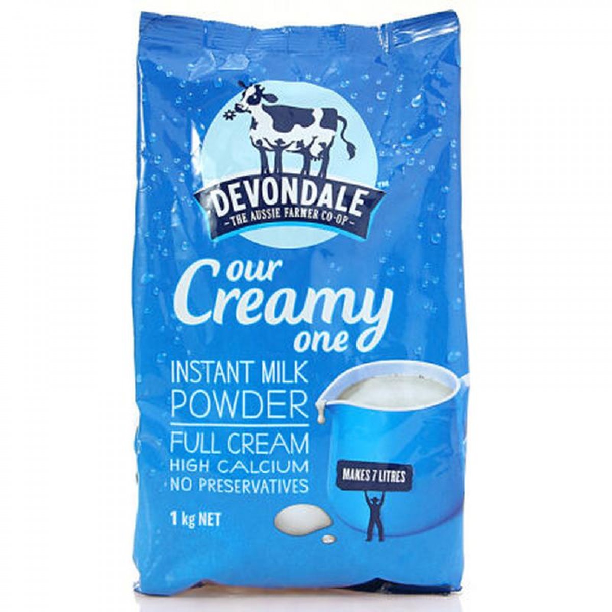 澳大利亚Devondale德运全脂高钙儿童成人奶粉1KG