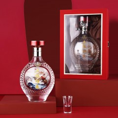 五粮液（WULIANGYE）五粮印象 鸿运当头系列 浓香型白酒 52度 500ml*1瓶