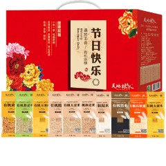 天地粮人之节日快乐 有机十种 杂粮礼盒3.3kg