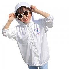 可爱卡通印花男女童防晒服