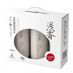 浅香植物氨基酸洗沐家庭套装 750g（洗发水）+750g（沐浴露）+700g（顺滑膏）