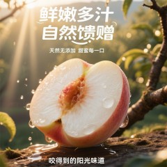 【现摘现发】云南高山白肉油桃应季时令水果新鲜水果产地直发