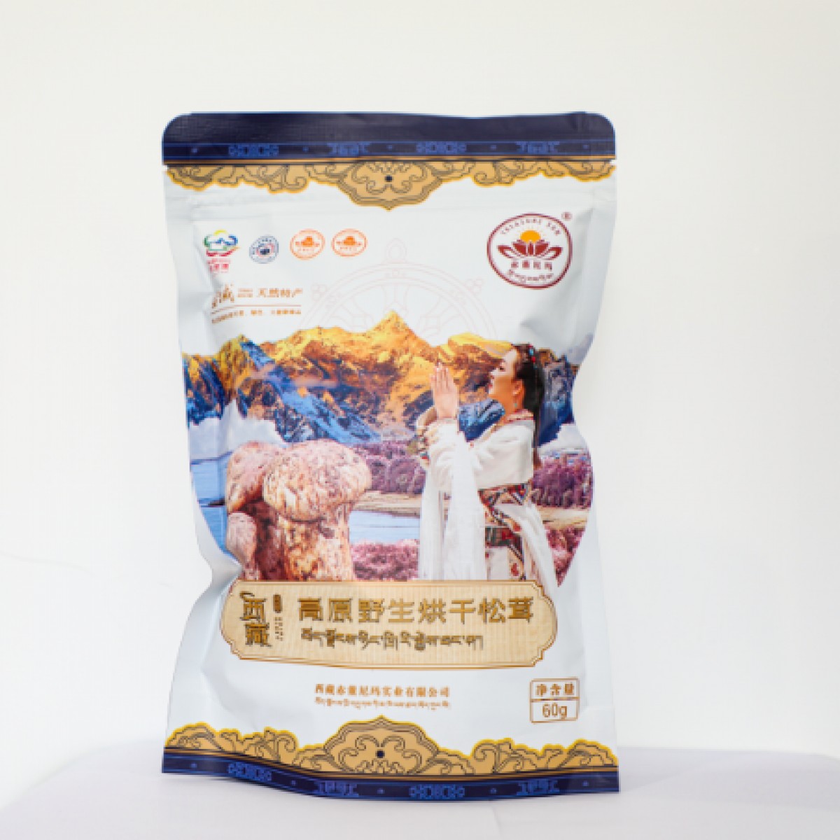 赤董尼玛烘干松茸60g/袋