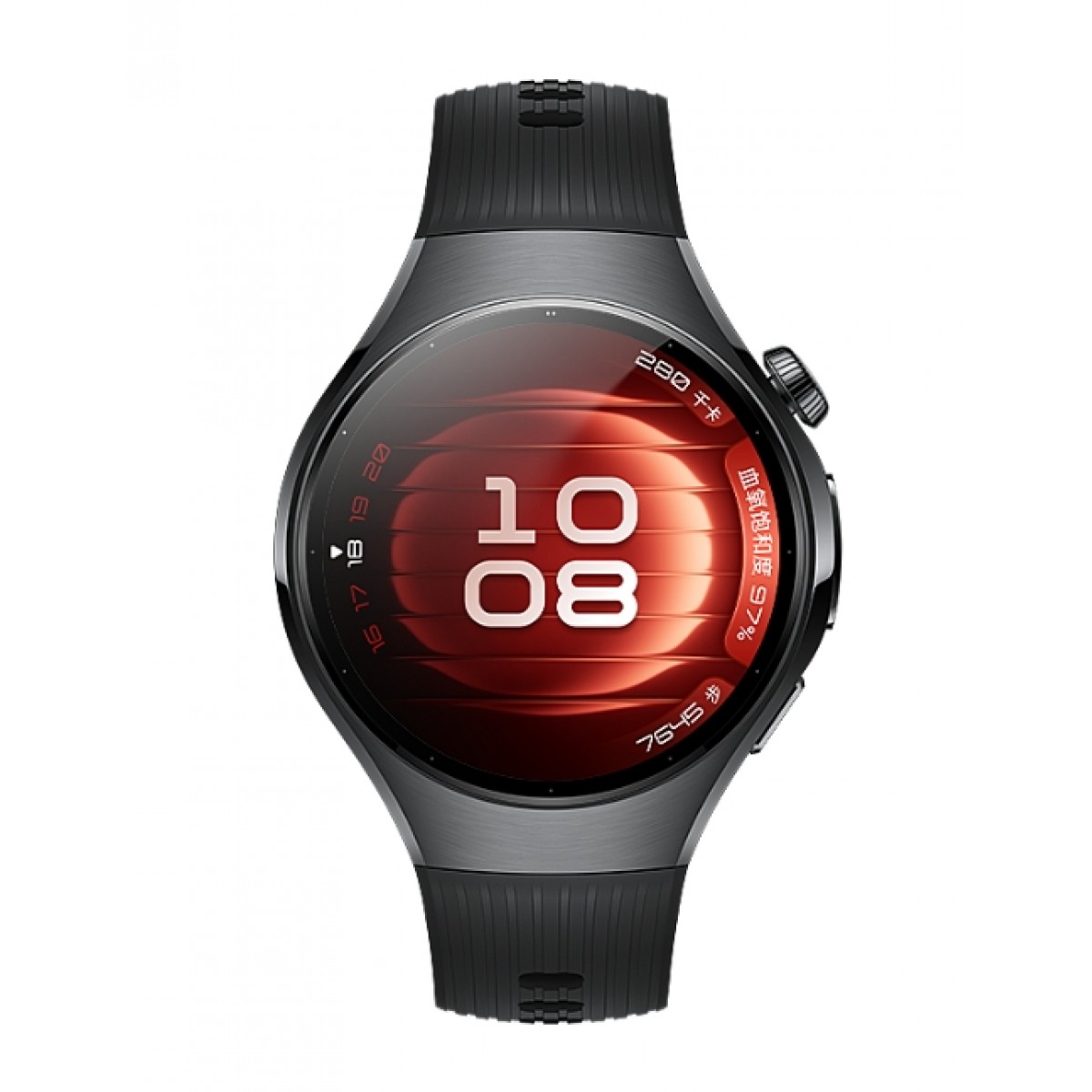 华为watch546mm 木星棕 素皮复合表带＋钛合金表壳